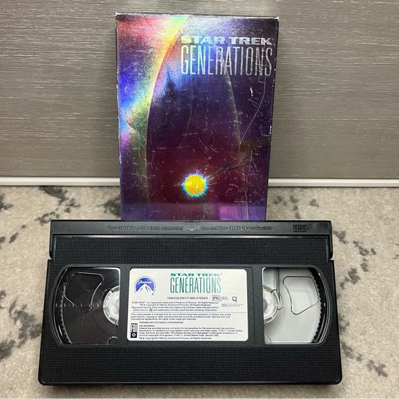 STAR TREK TOS Original Series TNG Battlestar Galactica VHS Incomplete Set Lot - Picture 15 of 16